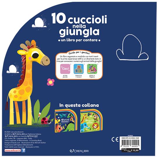 10 cuccioli nella giungla. Un libro per contare. Ediz. a colori - Ian Worral-Dutton - 3