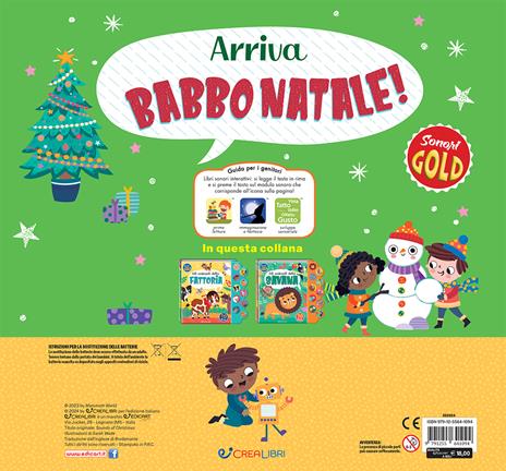 Arriva Babbo Natale! Sonori gold. Ediz. illustrata - 3