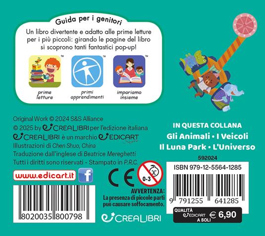 Luna park. Mini pop-up. Ediz. illustrata - Chen Shuo - 3