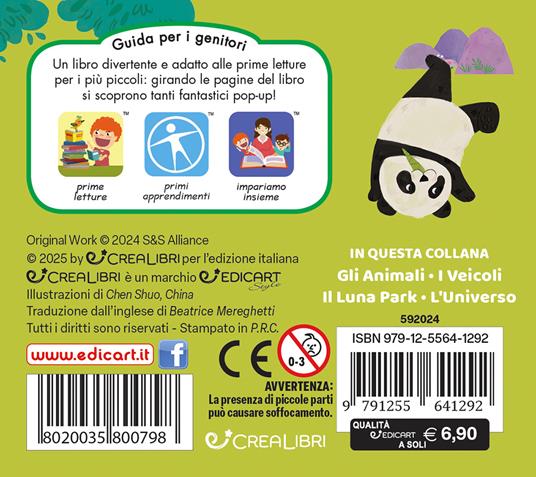 Gli animali. Mini pop-up. Ediz. illustrata - Chen Shuo - 3