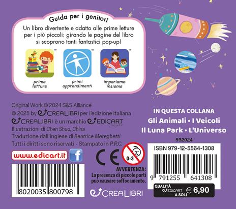 L'universo. Mini pop-up. Ediz. illustrata - Chen Shuo - 3