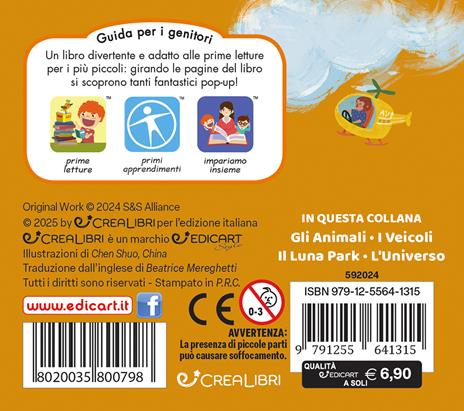 I veicoli. Mini pop-up. Ediz. illustrata - Chen Shuo - 3