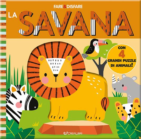 La savana. Ediz. a colori - copertina