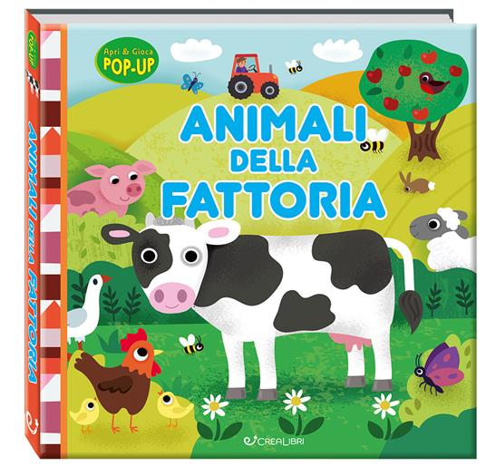 Animali della fattoria. Apri & gioca pop-up. Ediz. a colori - copertina