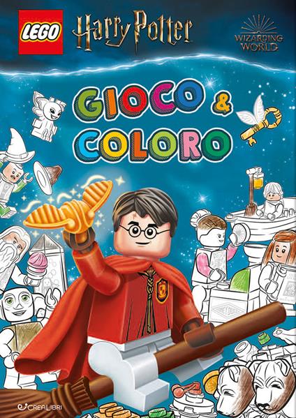 Gioco & coloro. Lego Harry Potter. Ediz. illustrata - copertina
