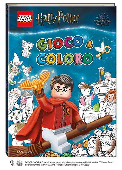 Gioco & coloro. Lego Harry Potter. Ediz. illustrata - copertina
