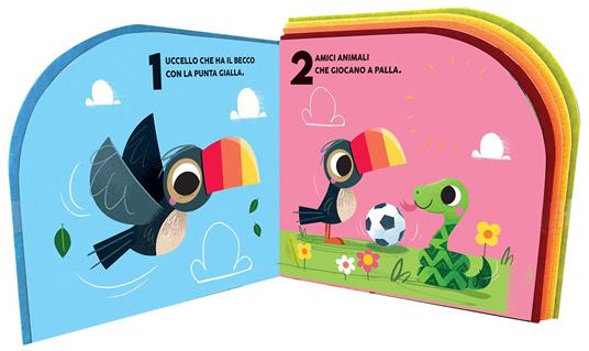 10 cuccioli nella giungla. Un libro per contare. 1 2 3 conta con me. Ediz. a colori - 2