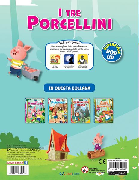 I tre porcellini. Superfiabe pop up. Ediz. a colori - 4