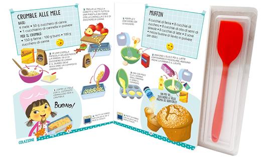 Piccoli chef! Libri utili. Con spatola in silicone - Simonetta Baldini - 2
