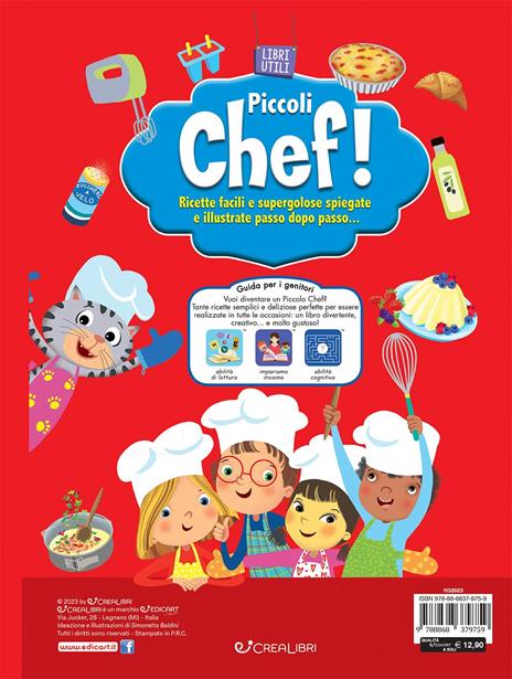 Piccoli chef! Libri utili. Con spatola in silicone - Simonetta Baldini - 3