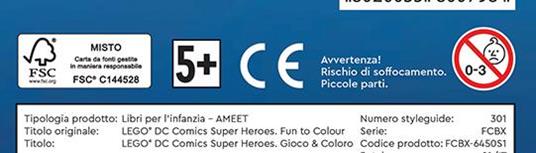 Lego DC. Gioco & coloro. Ediz. illustrata - 3