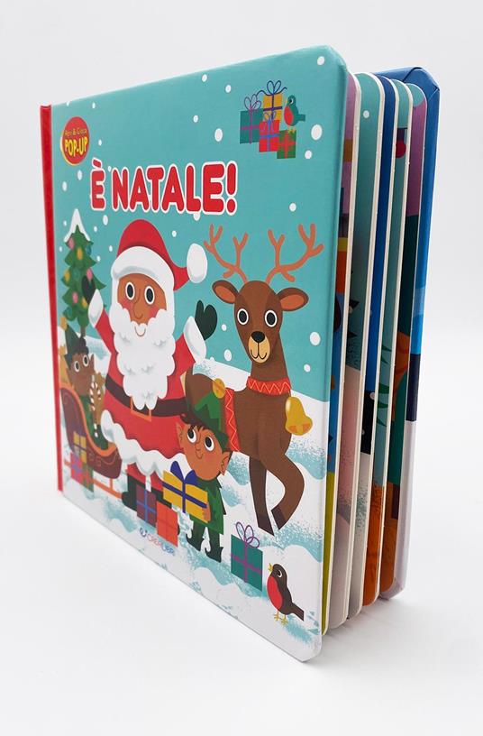 È Natale! Apri & gioca pop-up. Ediz. a colori - copertina