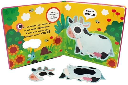 Simpatici animali. Accarezza puzzle. Ediz. a colori - 2