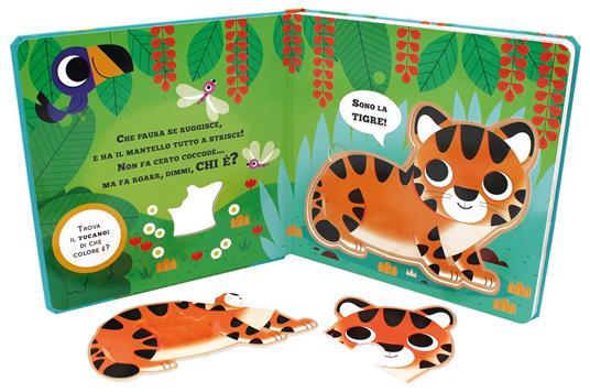 Animali da conoscere. Accarezza puzzle. Ediz. a colori - 2