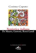 Semiotica italiana. De Mauro, Garroni, Rossi-Landi