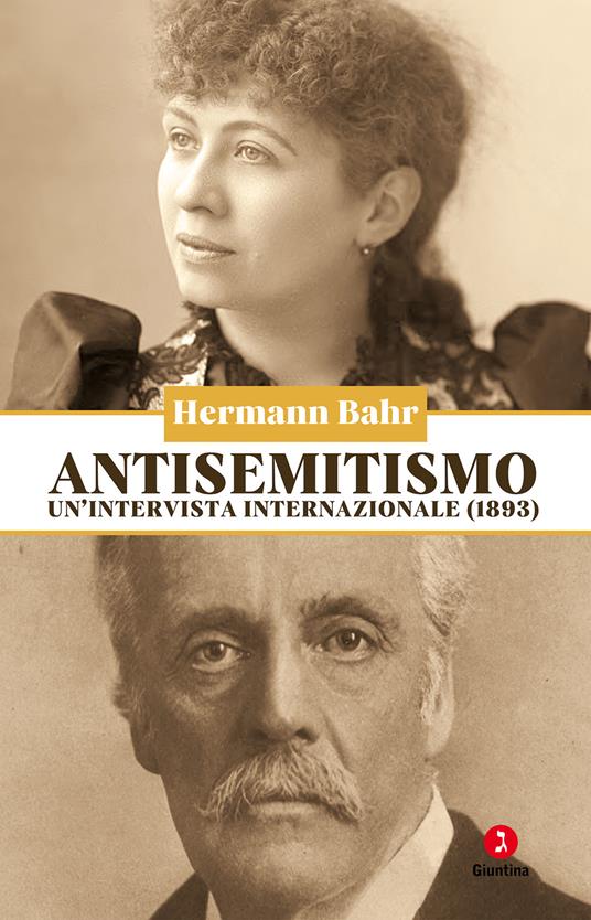Antisemitismo. Un'intervista internazionale (1893) - Hermann Bahr - copertina