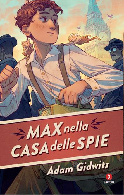 Max nella casa delle spie - Adam Gidwitz - copertina