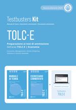 Testbusters TOLC-E. Preparazione al test di ammissione dell'area TOLC-E. Economia. Kit. Nuova ediz. Con software di simulazione
