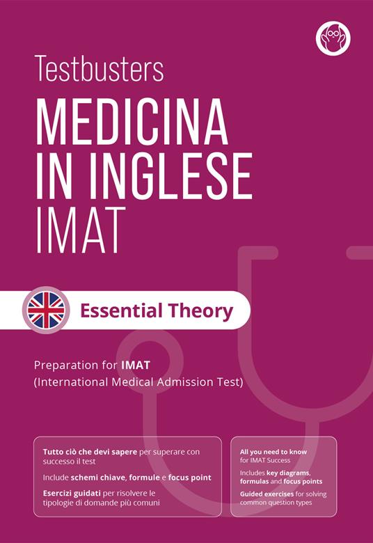 Testbusters. Test di medicina in inglese IMAT. Essential theory - copertina