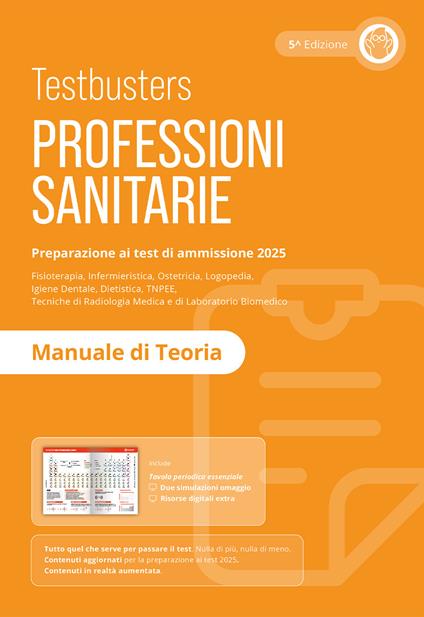 Testbusters Professioni Sanitarie 2025. Manuale di Teoria - copertina