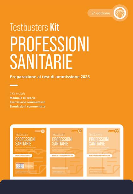 Testbusters Professioni Sanitarie 2025 - Kit. Con Simulatore Testbusters - copertina
