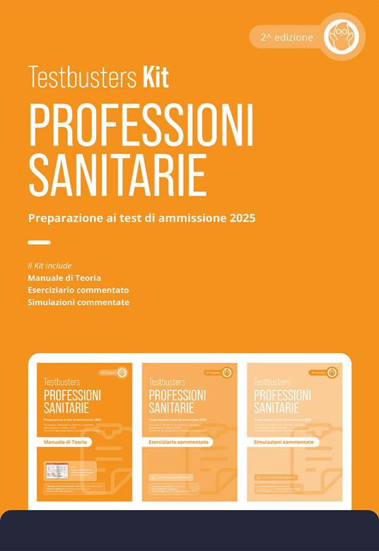 Testbusters Professioni Sanitarie 2025 - Kit. Con Simulatore Testbusters - copertina