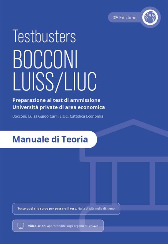 Testbusters Bocconi e LUISS. Manuale di Teoria - copertina