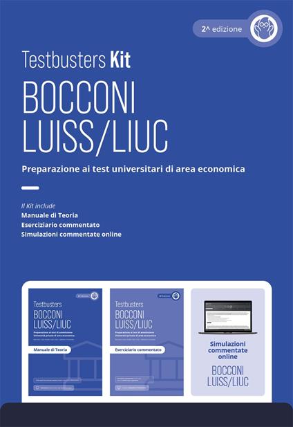Testbusters Bocconi e LUISS. Kit. Con simulazioni commentate online - copertina