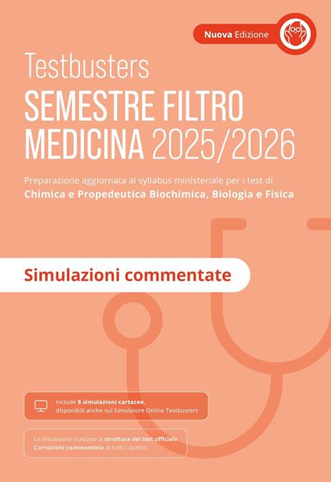 Testbusters. Ammissione a Medicina 2025/2026. Kit. Preparazione per gli esami di chimica e propedeutica biochimica, biologia e fisica - 4