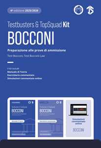 Libro Testbusters. Bocconi. Kit. Con simulazioni commentate online 