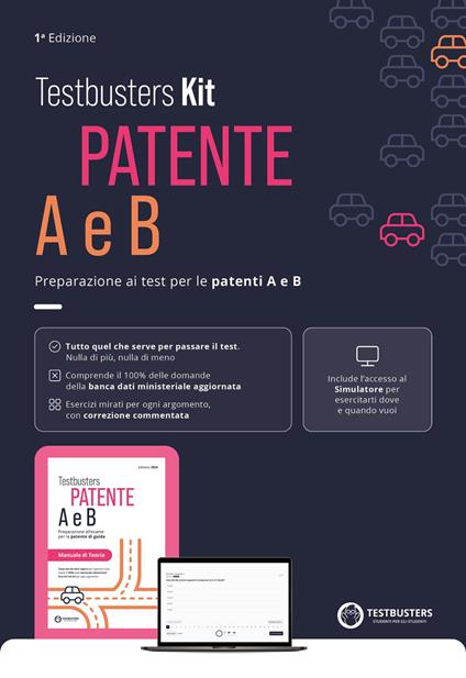 Testbusters. Patente A e B. Kit - copertina