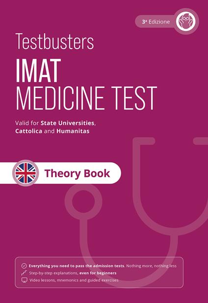 Testbusters. IMAT. Medicine in English. Theory book. Con video-lezioni - copertina