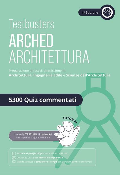 Testbusters. Arched. Eserciziario 5300 quiz - copertina