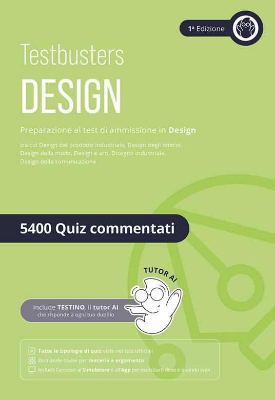 Testbusters. Design. Eserciziario 5400 quiz - copertina