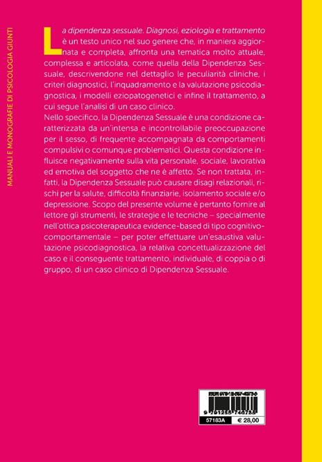 La dipendenza sessuale. Diagnosi, eziologia e trattamento - Paolo Antonelli - 3