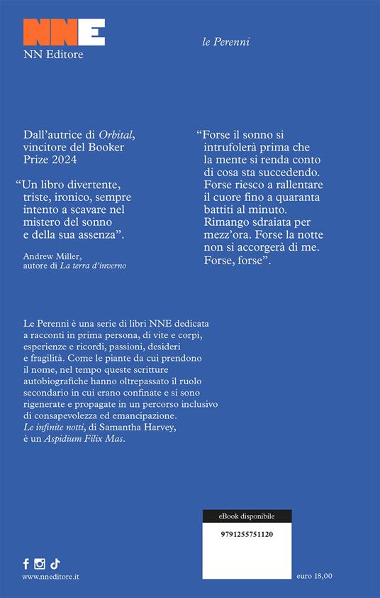 Le infinite notti. Il mio anno d'insonnia - Samantha Harvey - 2