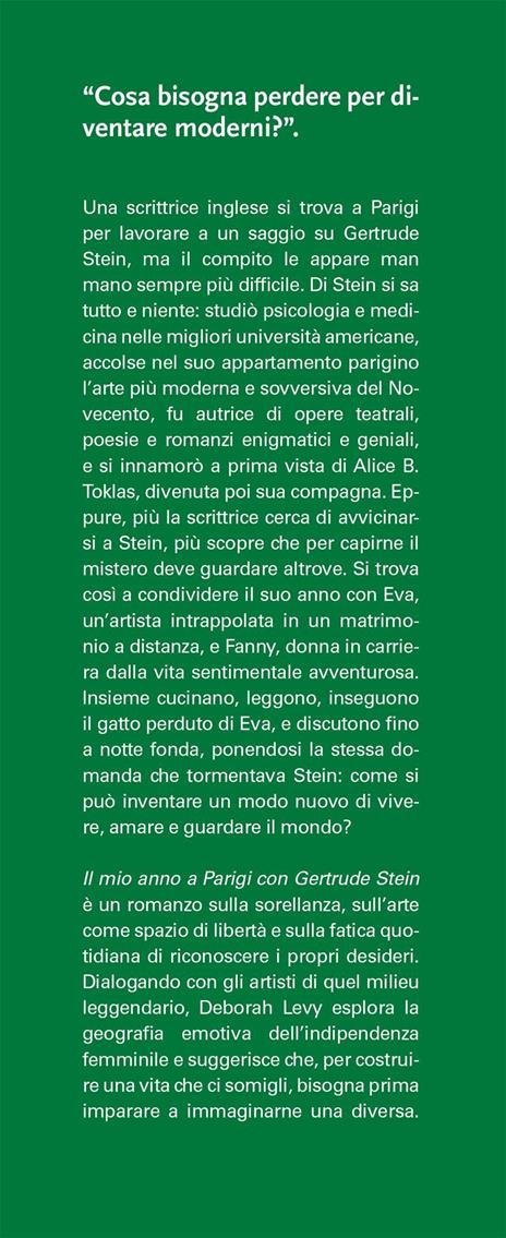 Il mio anno a Parigi con Gertrude Stein - Deborah Levy - 2