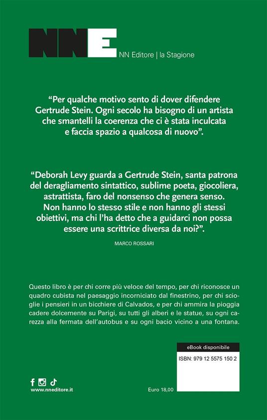 Il mio anno a Parigi con Gertrude Stein - Deborah Levy - 3