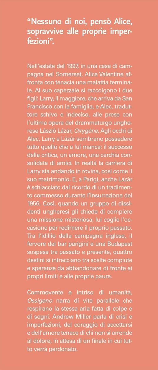Ossigeno - Andrew Miller - 2