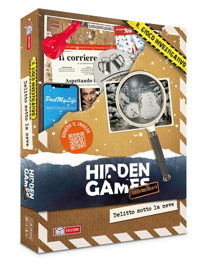 Hidden Games. Delitto sotto la neve. Gioco da tavolo