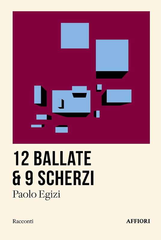 12 ballate & 9 scherzi - Paolo Egizi - copertina