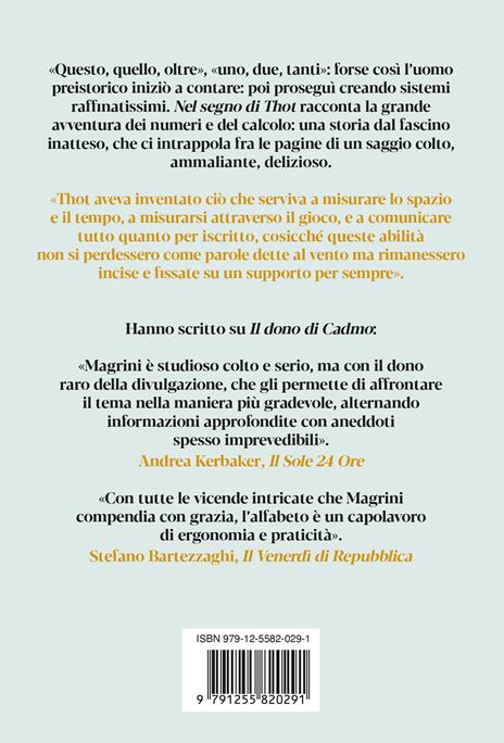 Nel segno di Thot. La meravigliosa avventura dei numeri dall'antichità all'età moderna - Alessandro Magrini - 2