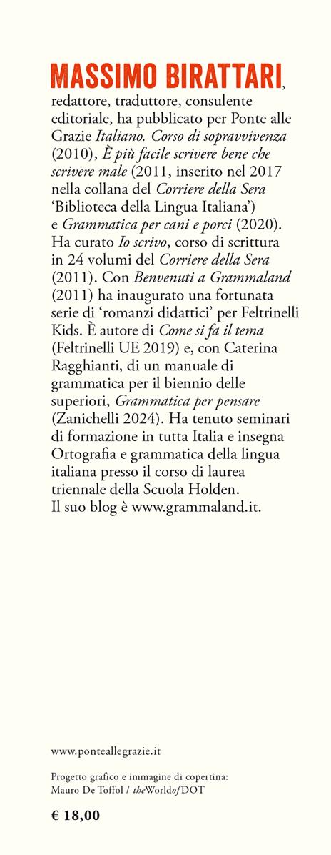 101 errori di italiano che non farai mai più. Un pronto soccorso grammaticale - Massimo Birattari - 3