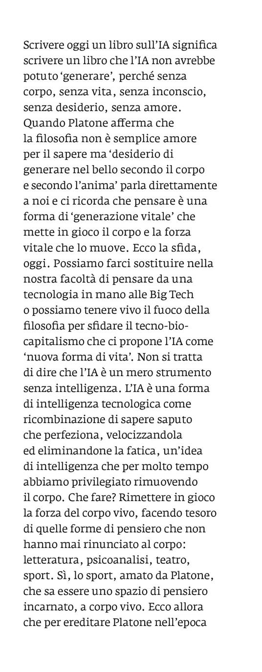 Platone nella Silicon Valley. Anima, corpo, intelligenza artificiale - Simone Regazzoni - 4