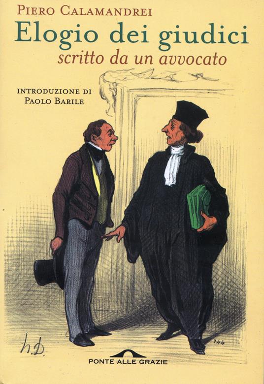 Elogio dei giudici - Piero Calamandrei - copertina