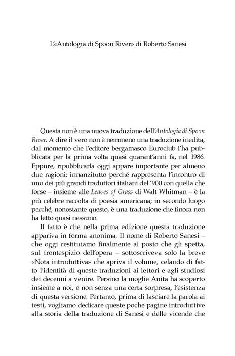 Antologia di Spoon River - Edgar Lee Masters - 2