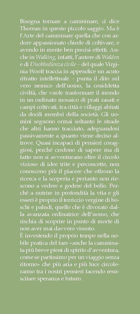Camminare. Con un testo di Virginia Woolf - Henry David Thoreau - 3
