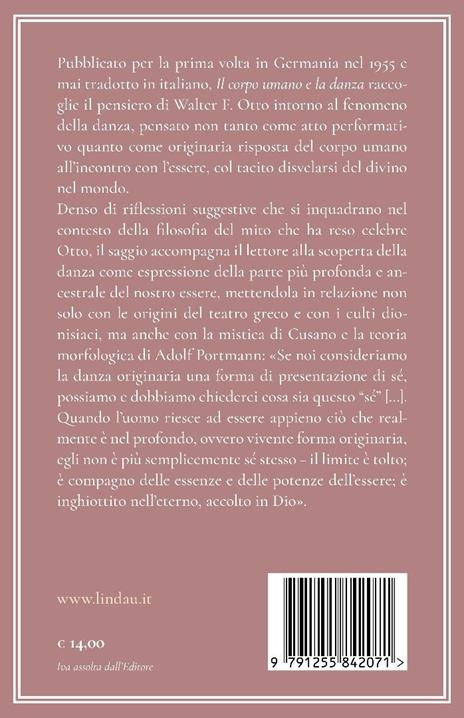 Il corpo umano e la danza - Walter Friedrich Otto - 3