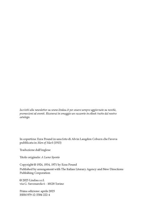 A lume spento - Ezra Pound - 2