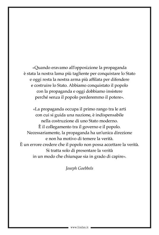 L'orchestra di Goebbels. Ordini e veline alla stampa per manipolare le masse - Giovanni Mari - 4